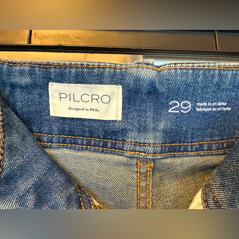 The Eventide High-Rise Wide-Leg Trouser Jean by Pilcro - Anthropology *NWOT - Picture 9 of 12
